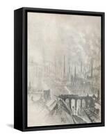 'Munition City', 1916, (1917)-Joseph Pennell-Framed Stretched Canvas