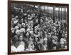 Munition Workers Watch Royal Investiture on Clydeside, WW1-null-Framed Art Print