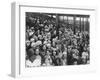 Munition Workers Watch Royal Investiture on Clydeside, WW1-null-Framed Art Print