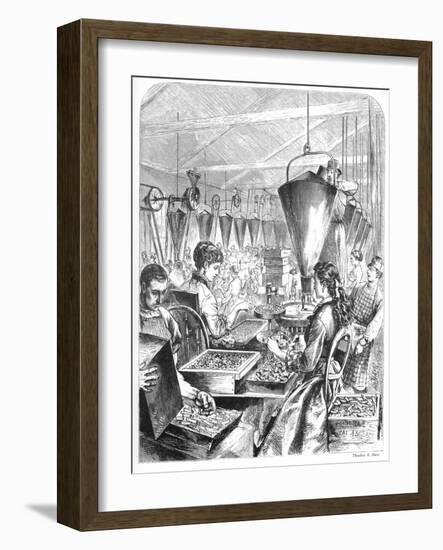 Munitions Factory, Bridgeport, Connecticut, C1870S-Theodore R Davis-Framed Giclee Print
