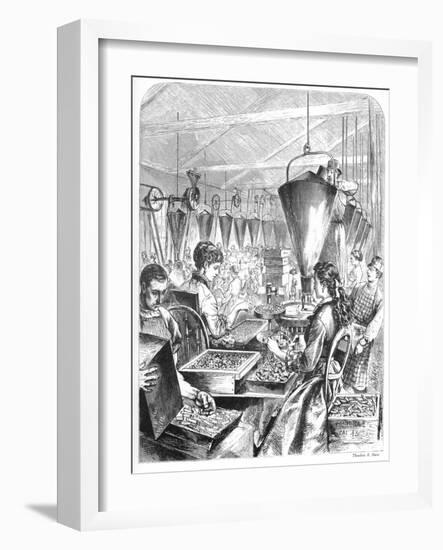 Munitions Factory, Bridgeport, Connecticut, C1870S-Theodore R Davis-Framed Giclee Print