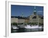 Munkbroleden Waterfront, Gamla Stan (Old Town), Stockholm, Sweden, Scandinavia-Duncan Maxwell-Framed Photographic Print