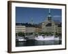 Munkbroleden Waterfront, Gamla Stan (Old Town), Stockholm, Sweden, Scandinavia-Duncan Maxwell-Framed Photographic Print