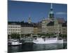 Munkbroleden Waterfront, Gamla Stan (Old Town), Stockholm, Sweden, Scandinavia-Duncan Maxwell-Mounted Photographic Print