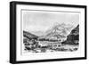 Munku-Sardyk, the Sayan Mountains, Siberia, Russia, 1895-Bertrand-Framed Giclee Print
