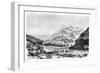 Munku-Sardyk, the Sayan Mountains, Siberia, Russia, 1895-Bertrand-Framed Giclee Print