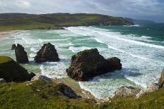 View over Sea from Dail Beag Beach, Lewis, Outer Hebrides, Scotland, UK, June 2009-Muñoz-Photographic Print