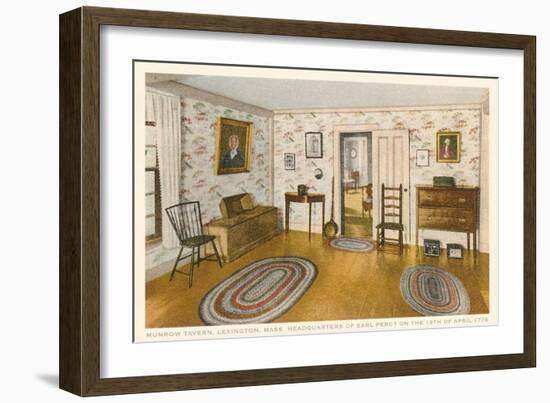 Munroe Tavern, Lexington, Mass.-null-Framed Art Print