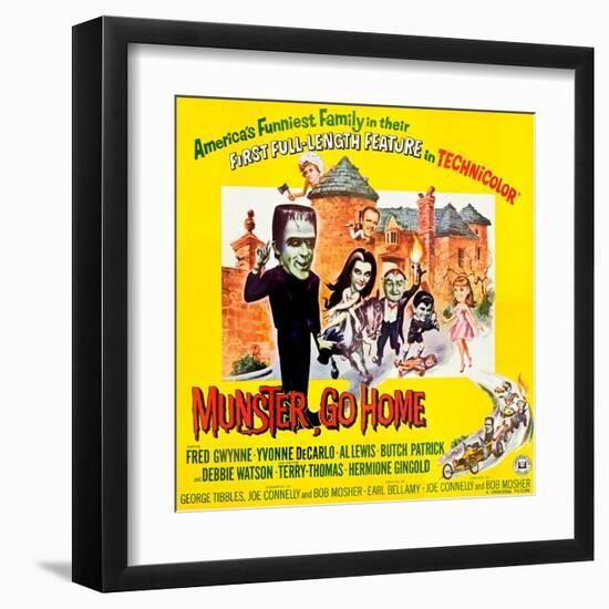 Munster, Go Home-null-Framed Art Print