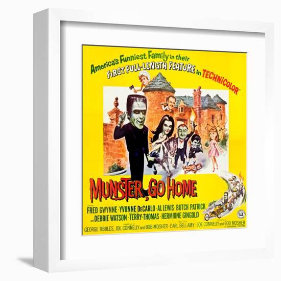 Munster, Go Home-null-Framed Art Print