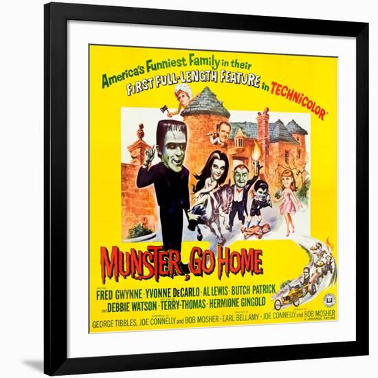 Munster, Go Home-null-Framed Art Print