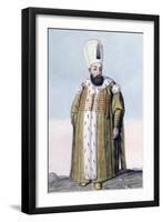 Murad III, Ottoman Emperor, (1808)-John Young-Framed Giclee Print