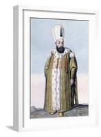 Murad III, Ottoman Emperor, (1808)-John Young-Framed Giclee Print