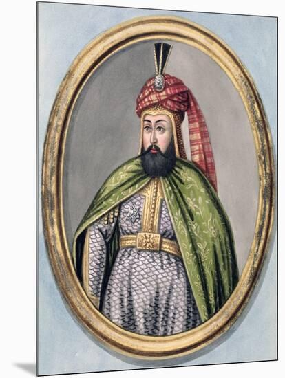 Murad IV, Ottoman Emperor, (1808)-John Young-Mounted Premium Giclee Print