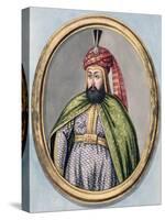 Murad IV, Ottoman Emperor, (1808)-John Young-Stretched Canvas