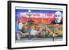 Mural by Chico in Ybor City Historic District-Richard Cummins-Framed Photographic Print