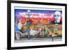 Mural by Chico in Ybor City Historic District-Richard Cummins-Framed Photographic Print