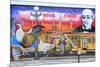 Mural by Chico in Ybor City Historic District-Richard Cummins-Mounted Photographic Print