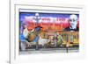 Mural by Chico in Ybor City Historic District-Richard Cummins-Framed Photographic Print