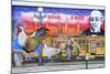 Mural by Chico in Ybor City Historic District-Richard Cummins-Mounted Photographic Print