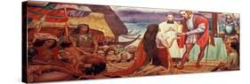 Mural Depicting Ferdinand Magellan-null-Stretched Canvas