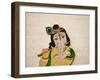 Mural Depicting Ganesha, a Hindu Deity, Inside City Palace, Udaipur, Rajasthan, India-Keren Su-Framed Premium Photographic Print