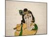 Mural Depicting Ganesha, a Hindu Deity, Inside City Palace, Udaipur, Rajasthan, India-Keren Su-Mounted Photographic Print