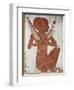 Mural Depicting Naked Woman with Shaved Head-null-Framed Giclee Print