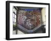 Mural, El Castillo De Chapultepec (Chapultepec Castle), Chapultepec Park, Chapultepec, Mexico City,-Wendy Connett-Framed Photographic Print