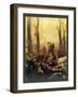 Mural Forest Marines-null-Framed Giclee Print