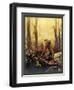 Mural Forest Marines-null-Framed Giclee Print