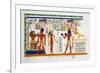 Mural from El-Kab, Egypt, 1841-Nestor l'Hote-Framed Giclee Print