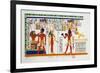 Mural from El-Kab, Egypt, 1841-Nestor l'Hote-Framed Giclee Print