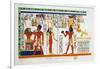 Mural from El-Kab, Egypt, 1841-Nestor l'Hote-Framed Giclee Print