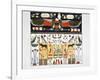 Mural from the Tombs of the Kings at Thebes, 1820-Giovanni Battista Belzoni-Framed Giclee Print