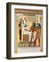 Mural from the Tombs of the Kings of Thebes, Discovered by G. Belzoni-Giovanni Battista Belzoni-Framed Giclee Print