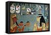 Mural from the Tombs of the Nobles, Thebes, Luxor, Egypt-null-Framed Stretched Canvas