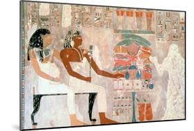 Mural from the Tombs of the Nobles, Thebes, Luxor, Egypt-null-Mounted Giclee Print