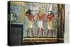 Mural from the Tombs of the Nobles, Thebes, Luxor, Egypt-null-Stretched Canvas