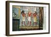 Mural from the Tombs of the Nobles, Thebes, Luxor, Egypt-null-Framed Giclee Print