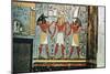 Mural from the Tombs of the Nobles, Thebes, Luxor, Egypt-null-Mounted Giclee Print