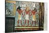 Mural from the Tombs of the Nobles, Thebes, Luxor, Egypt-null-Stretched Canvas