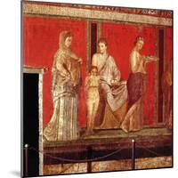 Mural from the Villa of the Mysteries, Pompeii-null-Mounted Giclee Print