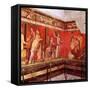 Mural from the Villa of the Mysteries, Pompeii-null-Framed Stretched Canvas