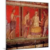 Mural from the Villa of the Mysteries, Pompeii-null-Mounted Giclee Print