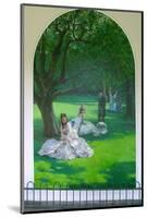 Mural, Holland Park, London-Peter Thompson-Mounted Photographic Print