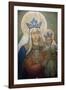 Mural in St. Nicholas Croatian Catholic Church in Millvale, Pa, Usa-Dave Bartruff-Framed Photographic Print