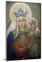 Mural in St. Nicholas Croatian Catholic Church in Millvale, Pa, Usa-Dave Bartruff-Mounted Photographic Print