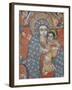 Mural of Jesus and Mary, Gondar, Ethiopia-J P De Manne-Framed Photographic Print