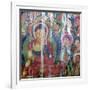 Mural Painting (11th Century), Dratang Monastery, Lhoka (Shannan) Prefecture, Tibet, China-Ivan Vdovin-Framed Photographic Print